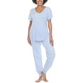 thumbnail image 1 of Honeydew Women's Super Soft 2 Piece Lounge PJ Set Size: M, Color: Paws, 1 of 4