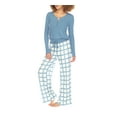 thumbnail image 1 of Honeydew Women's Waffle Knit Pajama Set, 1 of 1