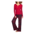 thumbnail image 1 of Honeydew Women's Waffle Knit Pajama Set, 1 of 1