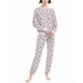 thumbnail image 1 of Honeydew womens  2pc Star Seeker Brushed Jersey Lounge Set, l, 1 of 3