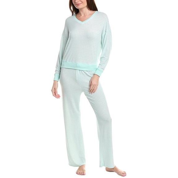 Honeydew womens 2pc Star Seeker Long Vee Set, s, Green