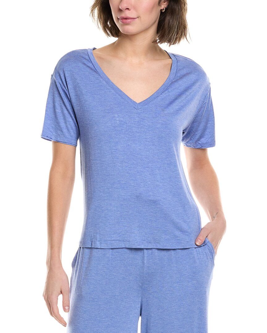 G Guzemor Women's Summer V-Neck T-Shirt - 100% Mercerized Cotton, Casual Short Sleeve Tee, Relaxed Fit