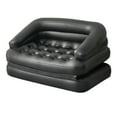 thumbnail image 1 of Honeydrill 78" x 54" x 24" Inflatable Sofa, 5-in-1 Air Couch, Black, 1 of 8