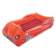 Honeydrill Travel Air Bed Inflatable Air Mattress with Raised Sides, Red
