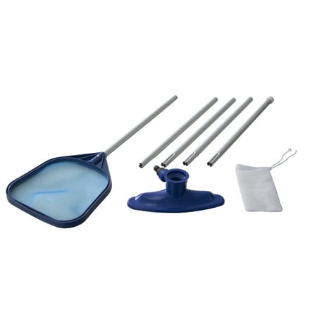 Honeydrill Pool Maintenance Kits, Skimmer and Vacuum Head for Swimming Pool