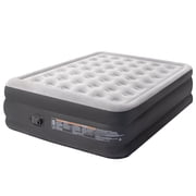 Honeydrill 18.5" Queen Size Air Mattress with Built-in Pump, Gray