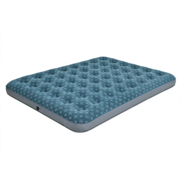 Honeydrill Queen Size Patterned Flocked Airbed Camping Air Mattress