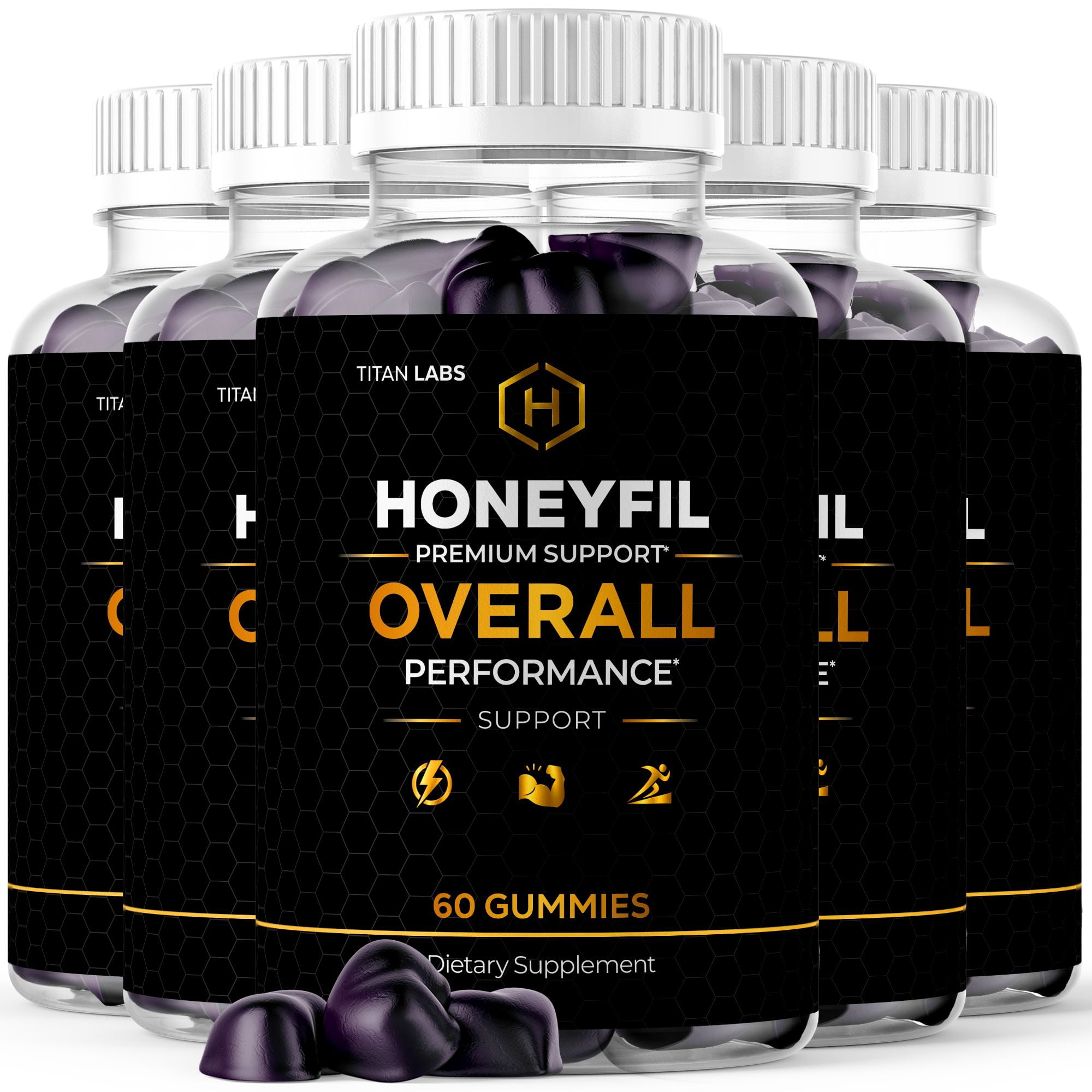 Honeyfil Overall Performance Support ACV Gummies Advanced Formula ...