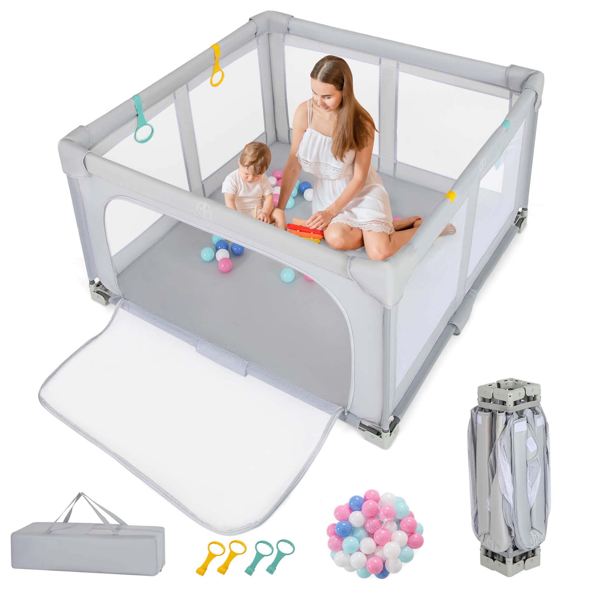 Honeyjoy Large Baby Playpen 50