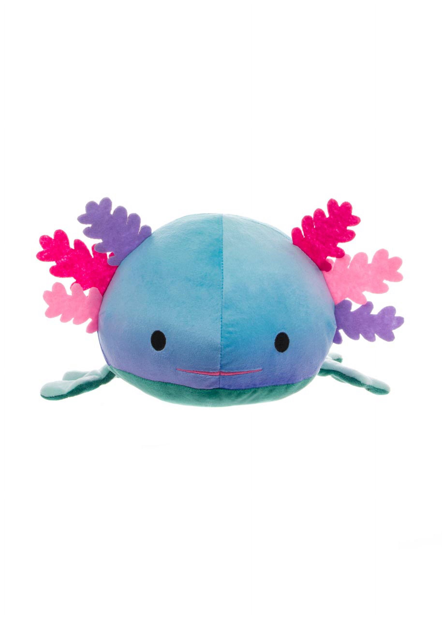 Honeymaru Teal Axolotl Plush - Walmart.com