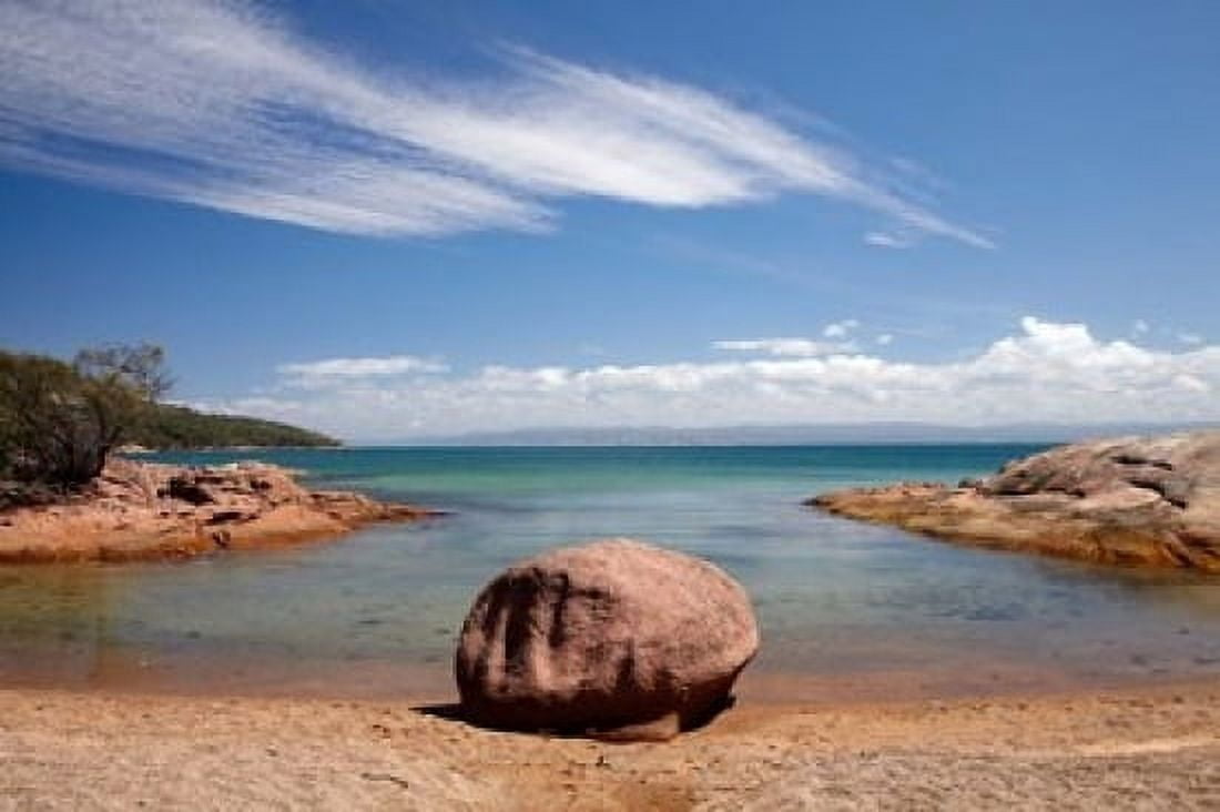 Honeymoon Bay Coles Bay Freycinet NP Australia Canvas Art - David Wall DanitaDelimont (36 x 24)