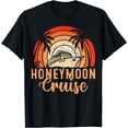 thumbnail image 1 of Honeymoon Cruise for Matching Couples 2024 Just Married T-Shirt, 1 of 4