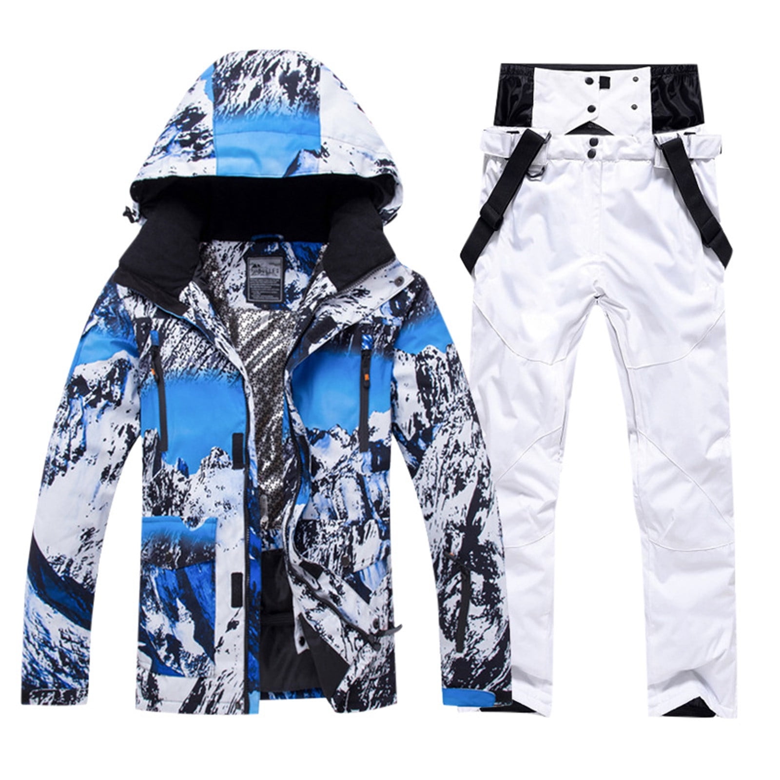 Honeymoon Outfits For Man Male Outfit Men's Ski Jackets And Pants Set