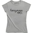 thumbnail image 1 of Honeymoon Vibes - Cute Couple Husband Wife Holiday Matching Wedding Gift T-Shirt, 1 of 4