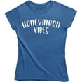 thumbnail image 1 of Honeymoon Vibes - Cute Couple Husband Wife Holiday Matching Wedding Gift Tee Shirt, 1 of 4