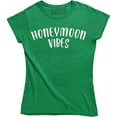 thumbnail image 1 of Honeymoon Vibes - Cute Couple Husband Wife Holiday Matching Wedding Gift Tee Shirt, 1 of 4