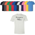 thumbnail image 1 of Honeymoon Vibes T-Shirt Wedding Gift Unisex Men's Women's Soft Cotton Tee Assorted Colors and Sizes White, 1 of 2