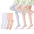 thumbnail image 1 of Honeysea Ballet Tights for Girls & Toddler - Ankle Support Girls Dance Tights Elastic Soft Girls Tights for Uniforms, Dresses, 1 of 7