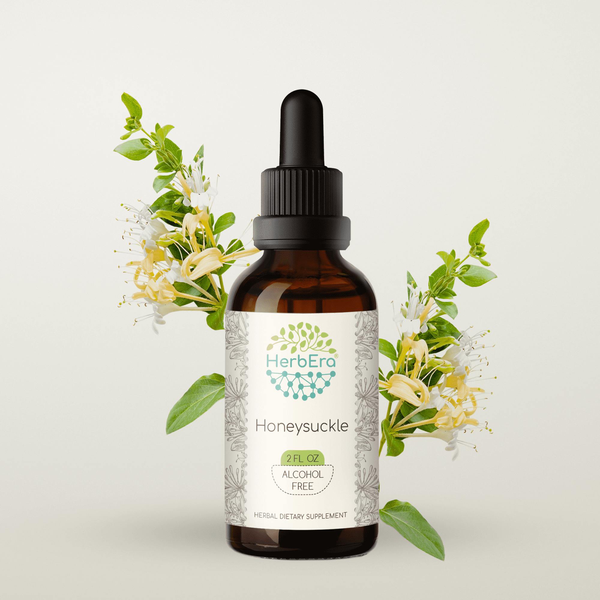 Honeysuckle AlcoholFREE Herbal Extract Tincture, SuperConcentrated