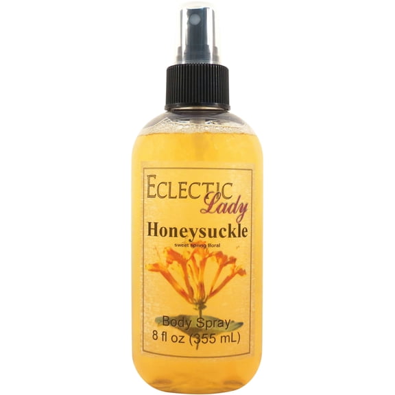 Honeysuckle Body Spray, Eclectic Lady, Hydrating Mist, Unisex, 8 oz