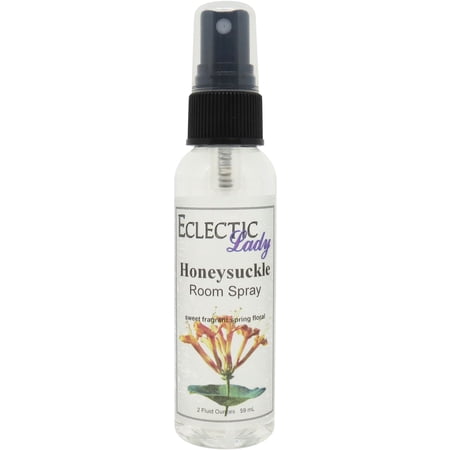Honeysuckle Room Spray by Eclectic Lady, 2 Ounces, Fragrant Aromatic Room Mist For Home, Room, Office