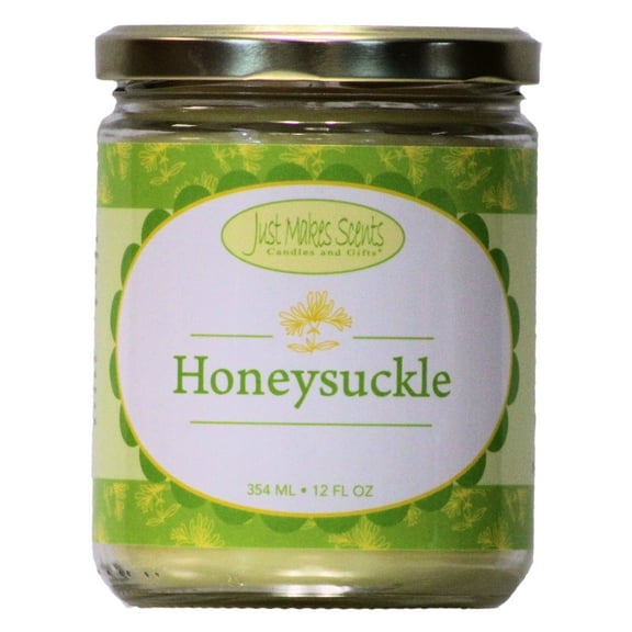 Honeysuckle Salsa Jar Candle 12 oz -Just Makes Scents Candles & Gifts