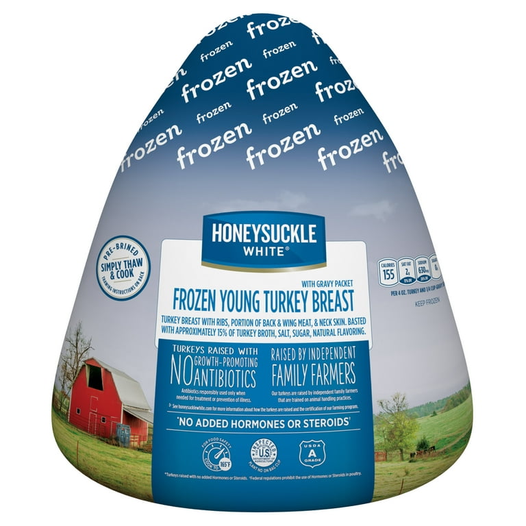 Honeysuckle Whole Frozen Turkey Grade A 12-14 lb, 12-14 lb - Jay C