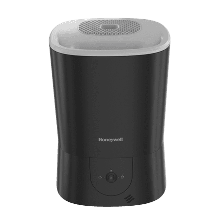 Honeywell 1.5 gal. 500 sq ft Filter Free Warm Mist Humidifier with Essential Oil Cup, Black, HWM440