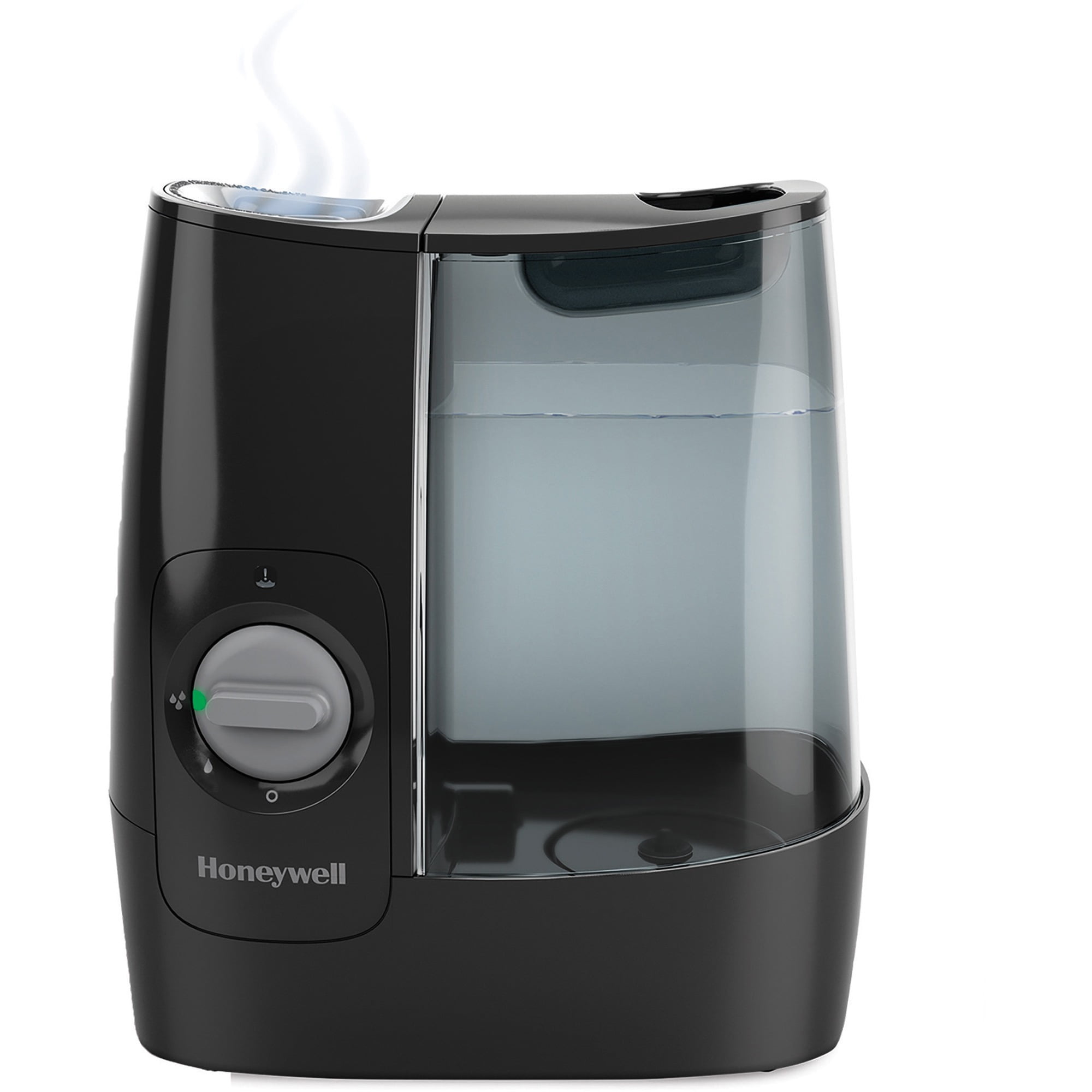 Honeywell Black Filter-Free Warm Mist Humidifier with Automatic Shutoff
