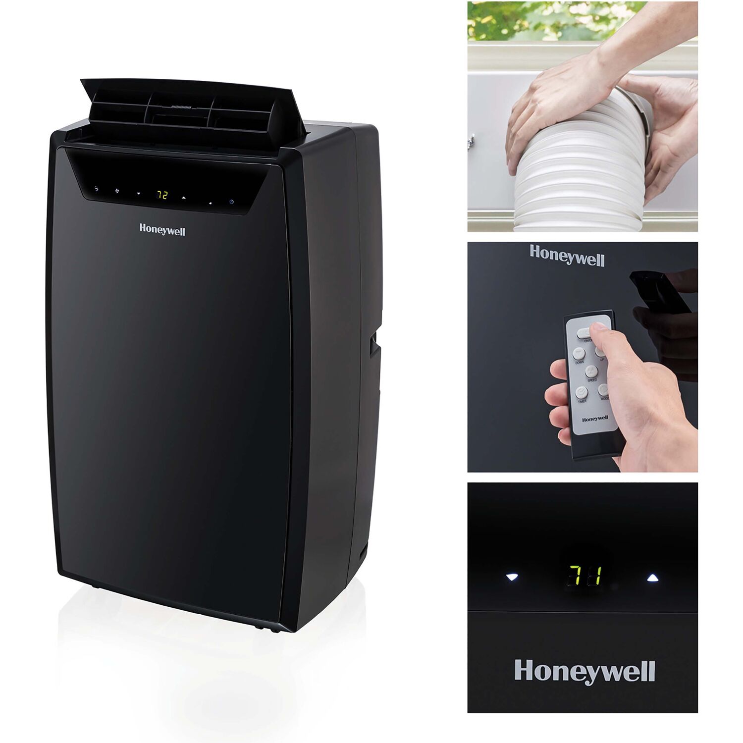 Honeywell 14,000 BTU Portable Air Conditioner, Dehumidifier and Fan - image 1 of 11