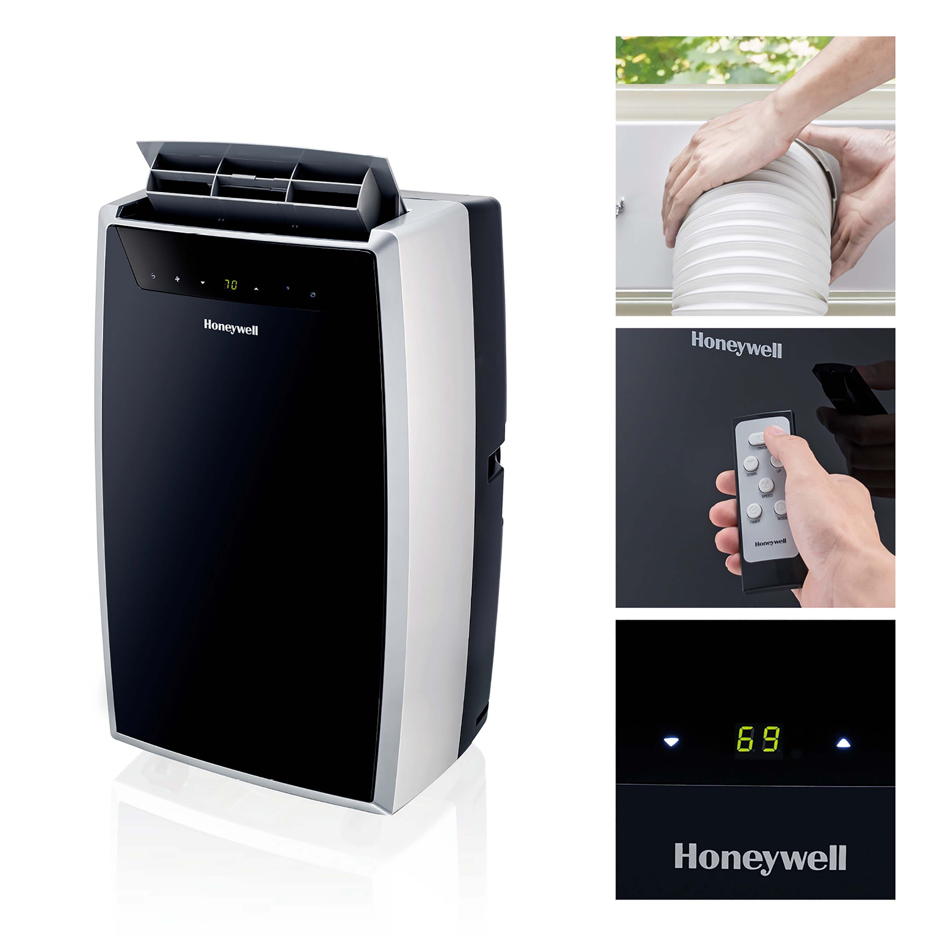 Honeywell 14,000 BTU Portable Air Conditioner, Dehumidifier and Fan - image 1 of 10