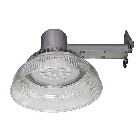 Honeywell 1500 Lumen LED Barn Light Weathered Aluminum Finish
