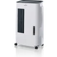 thumbnail image 1 of Honeywell 176 CFM Indoor Evaporative Air Cooler (Swamp Cooler) with Remote Control in White/Gray, CS071AE, 1 of 12