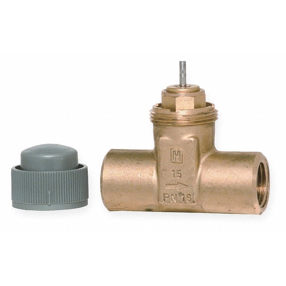 Honeywell 2-Way, Cartridge (F)NPT 3/4 Threaded Globe Valve, VAC, 4.9Cv,