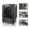 thumbnail image 1 of Honeywell 2100 CFM Outdoor Portable Evaporative Cooler & Fan with 36-Ft. Air Throw for Large Outdoor Spaces, Black, 1 of 9