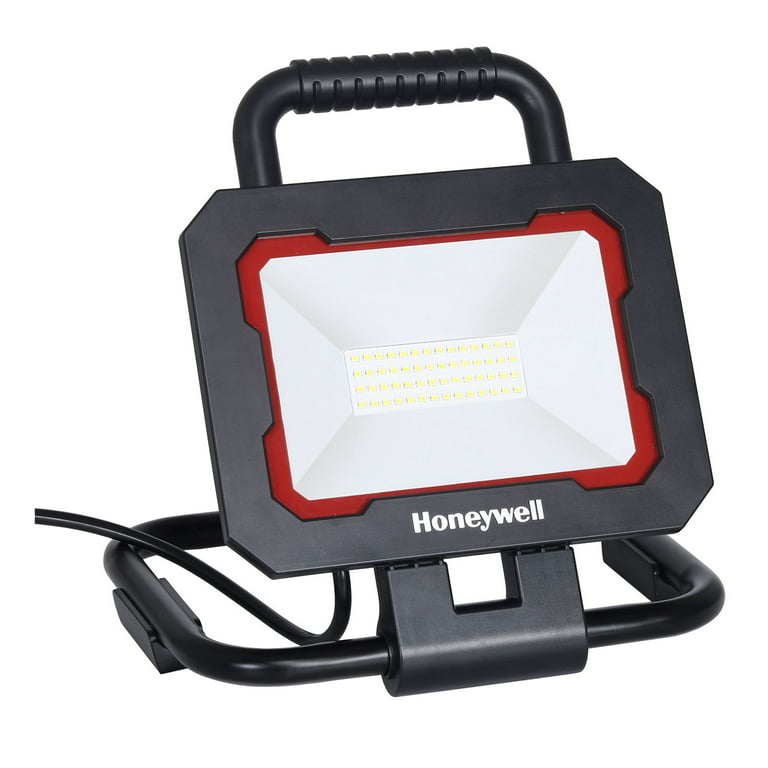 Honeywell 3000 Lumen Collapsible Work Light, Aluminum Adjustable Head Lamp with Iron Stand Walmart.com