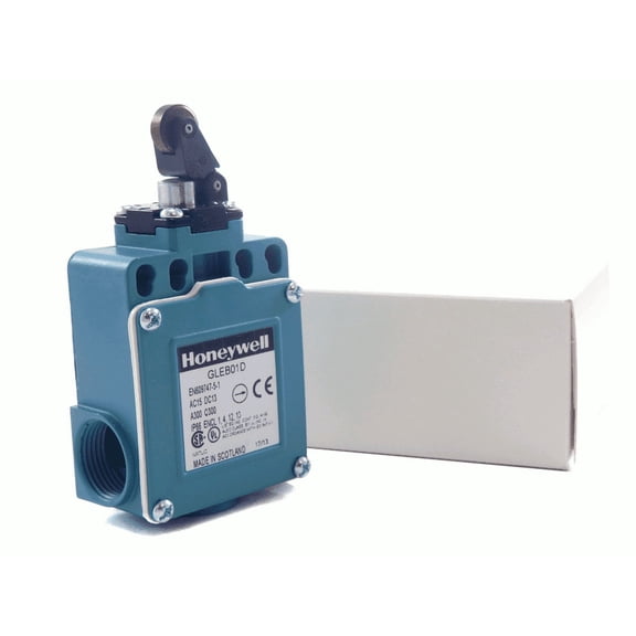 Honeywell 300V Die Cast Zinc Snap Action Limit Switch Rotary Lever GLEB01D