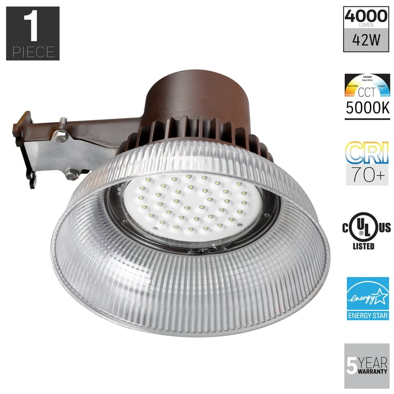 Honeywell 4000-Lumen Gray LED Area Light Honeywell 4000-Lumen Gray LED Area Light