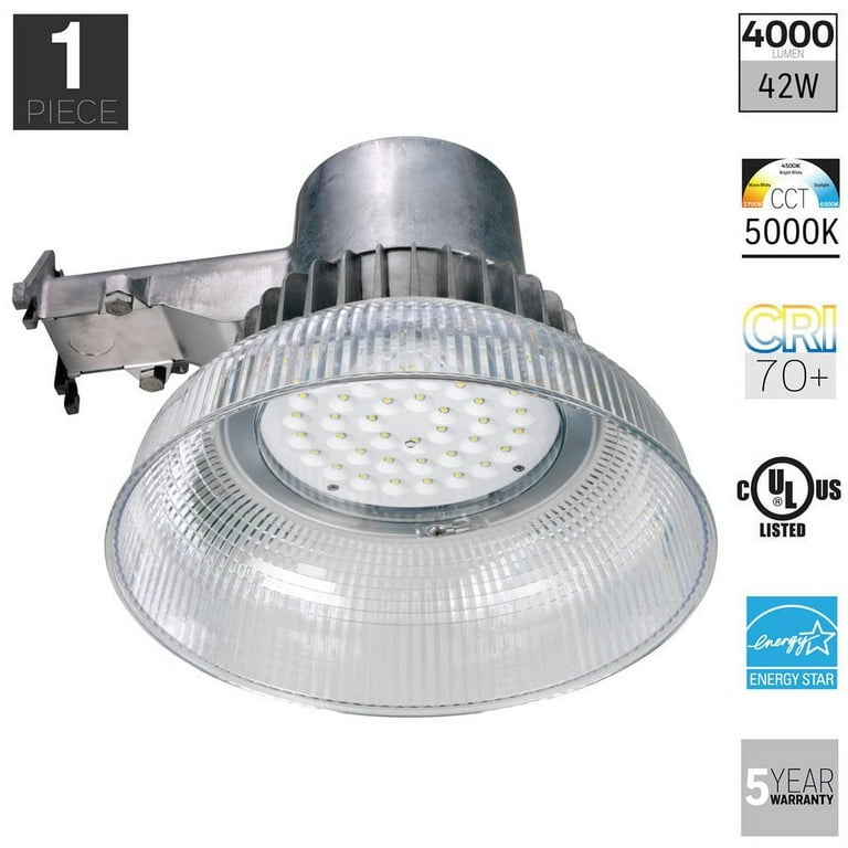 Honeywell 4000-Lumen Gray LED Area Light Honeywell 4000-Lumen Gray LED Area Light