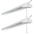 Honeywell 5000 Lumen Aluminum LED 4Ft. Shop Light (2Pack)