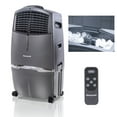 thumbnail image 1 of Honeywell 525 CFM Indoor Evaporative Air Cooler (Swamp Cooler) with Remote Control in Gray, 1 of 8