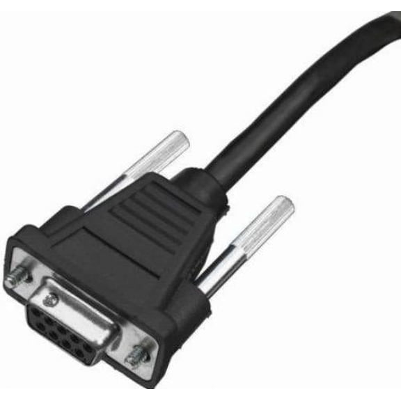 Honeywell 53-53000-3 Serial PowerLink Coiled Cable Adapter - Serial - 9 ft - DB-9 Serial - Black