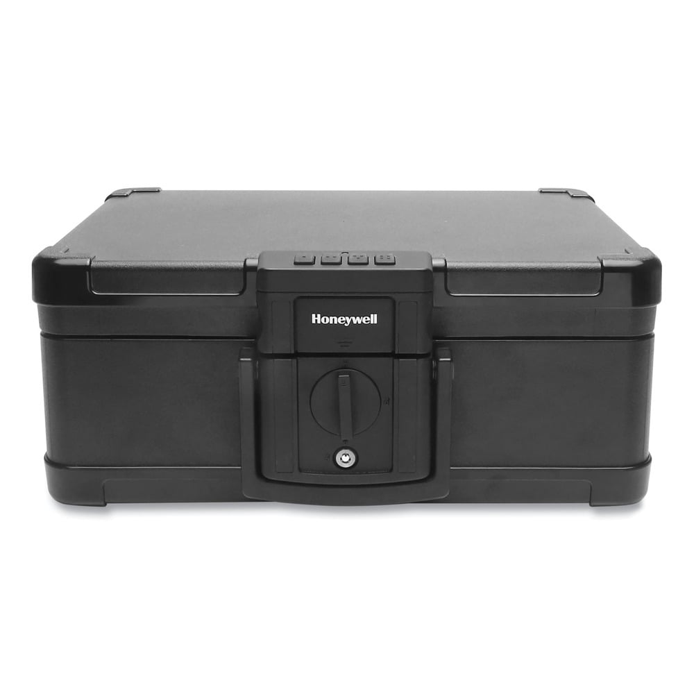 Black Digital Fire and Waterproof Security Safe with Programmable Lock