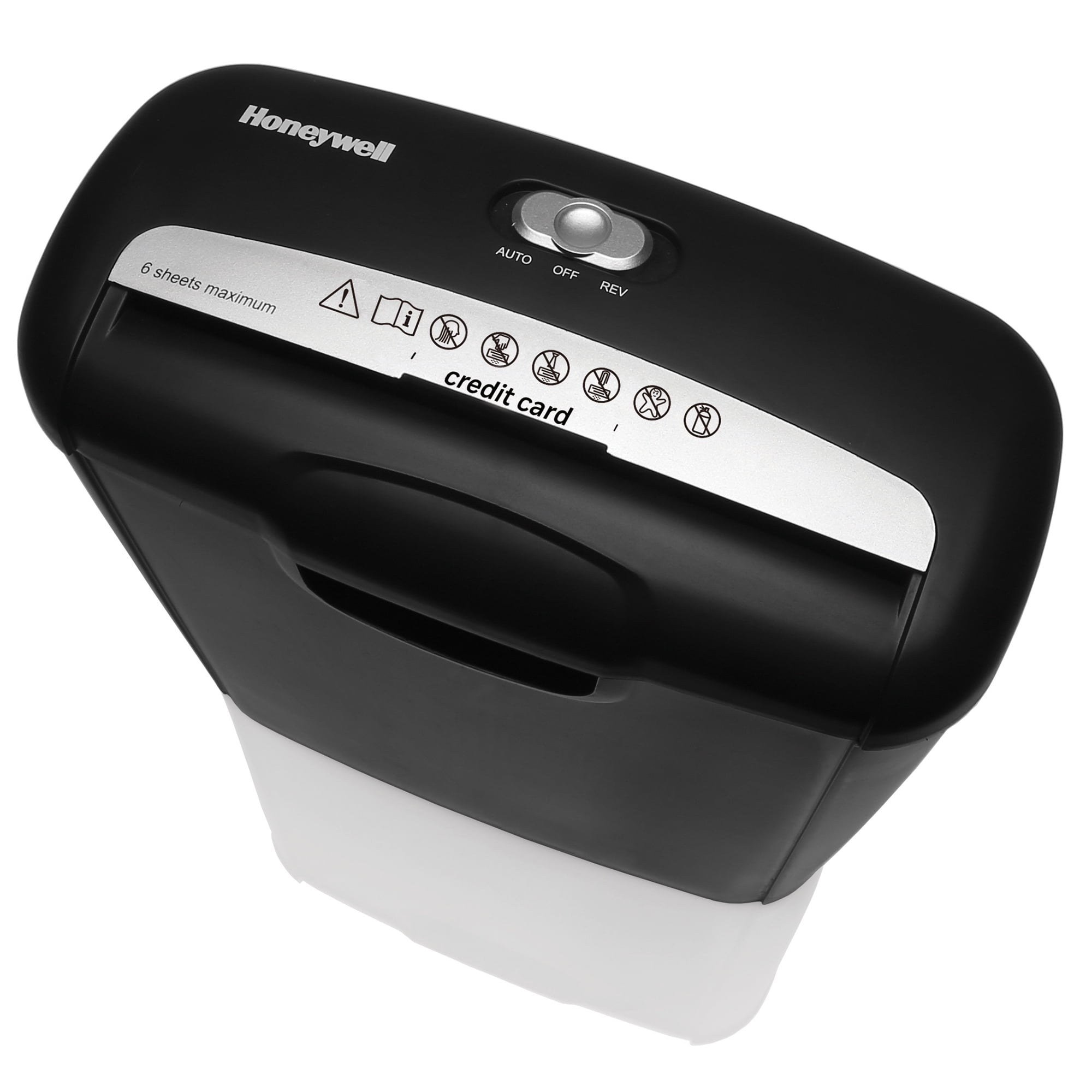 Honeywell 6-Sheet Strip-Cut Shredder Paper Credit Cards Home and Office, 9306F