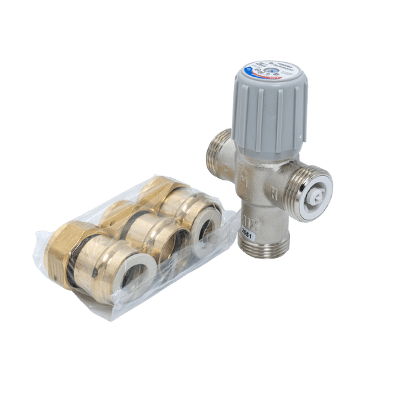 Honeywell AM102-UP-1LF 1in ProPress Union, ASSE 1017 Mixing Valve