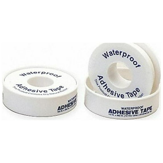 Honeywell Adhesive Tape,10yd,1/2"W,White 023144