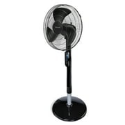 Honeywell Advanced QuietSet 16” Electric Stand Fan with Noise Reduction Technology,  Black, HSF600B