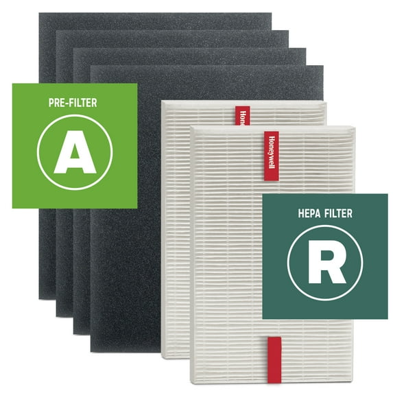 Honeywell Air Purifier Replacement Filter, HRF-ARVP200, HEPA Filter, Value Pack