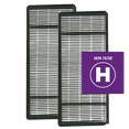 thumbnail image 1 of Honeywell Air Purifier Replacement Filter, HRF-H2, H HEPA Filter, 2 Pack, 1 of 7