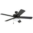 thumbnail image 1 of Honeywell Belmar 52" Bronze Indoor/Outdoor Ceiling Fan with 5 Blades, Light Kit, Pull Chains & Reverse Airflow, 1 of 11
